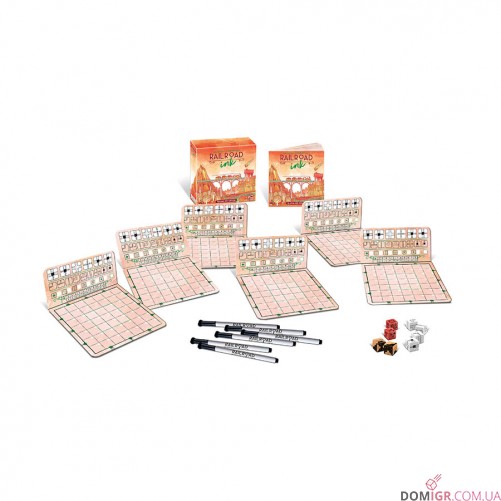 Railroad Ink: Blazing Red Edition