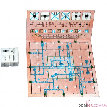Купити Railroad Ink: Blazing Red Edition Railroad Ink: Blazing Red Edition