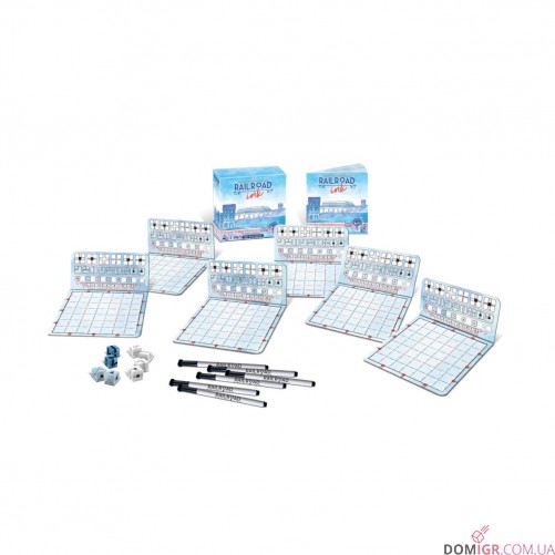 Railroad Ink: Deep Blue Edition