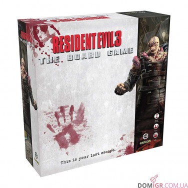 Купить Resident Evil 3: The Board Game Resident Evil 3: The Board Game