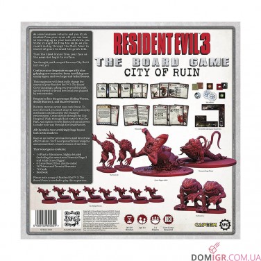 Resident Evil 3: The Board Game – City of Ruin