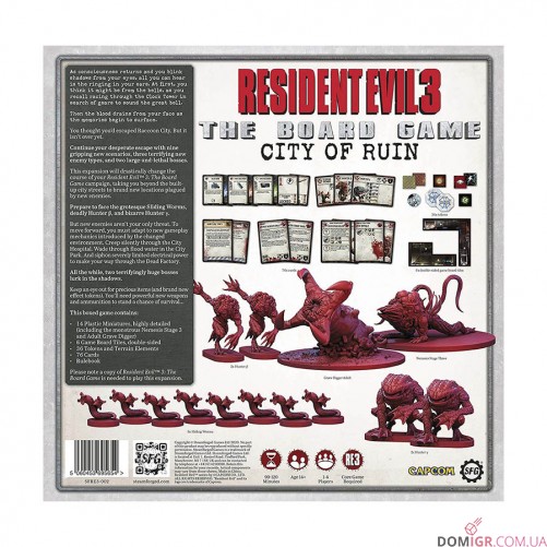 Resident Evil 3: The Board Game – City of Ruin