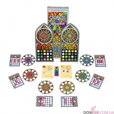 Купить Sagrada: 5 & 6 Player Expansion Sagrada: 5 & 6 Player Expansion