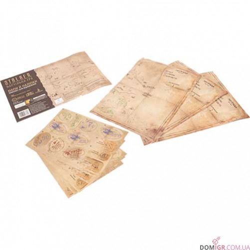 S.T.A.L.K.E.R. Мапи й наліпки: Комплект для відновлення