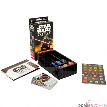 Купить Star Wars: Destiny. Стартовый набор "Кайло Рен" Star Wars: Destiny. Стартовый набор "Кайло Рен"