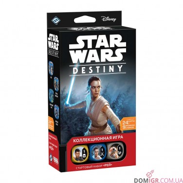 Star Wars: Destiny. Стартовый набор "Рей"
