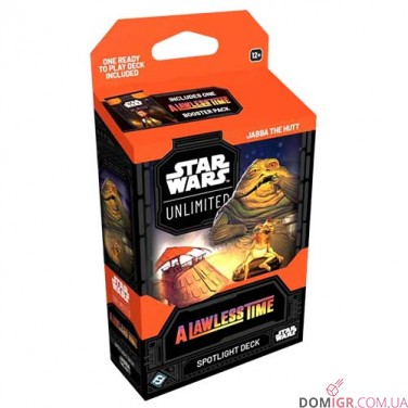 Star Wars: Unlimited TCG — A Lawless Time Spotlight Deck. Jabba the Hutt