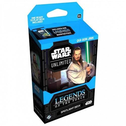 Star Wars: Unlimited TCG — Legends of the Force Spotlight Deck. Qui-Gon Jinn