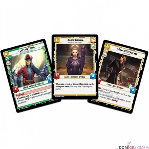 Star Wars: Unlimited TCG — Secrets of Power Spotlight Deck. Padme Amidala