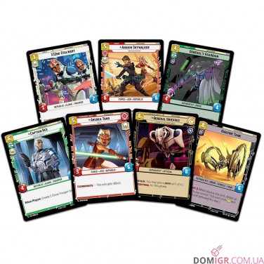 Star Wars: Unlimited TCG — Twilight of the Republic. Two-Player Starter Set