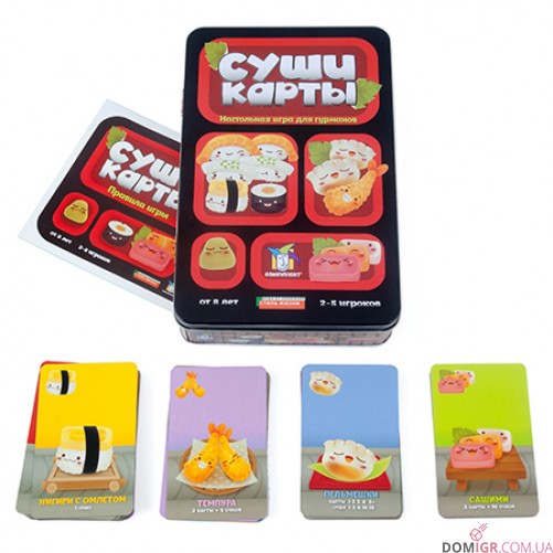 Суші карти