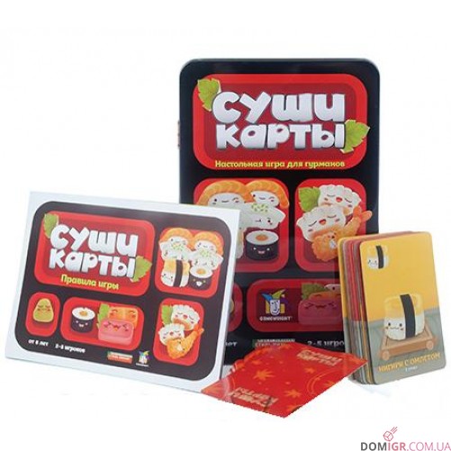Суші карти