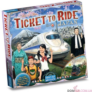 Ticket to Ride Map Collection 7: Japan & Italy