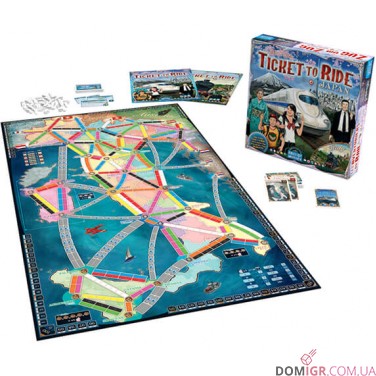 Ticket to Ride Map Collection 7: Japan & Italy