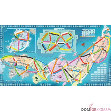 Ticket to Ride Map Collection 7: Japan & Italy