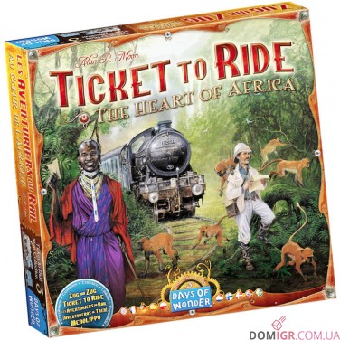 Ticket to Ride Map Collection 3: The Heart of Africa