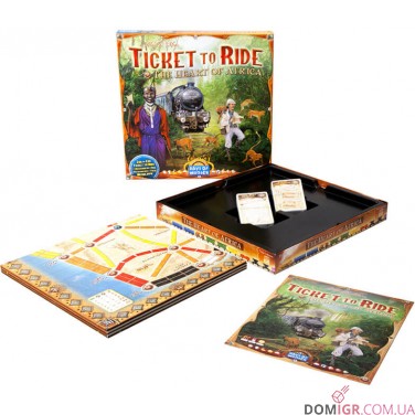 Ticket to Ride Map Collection 3: The Heart of Africa