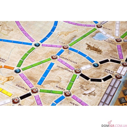 Ticket to Ride Map Collection 3: The Heart of Africa