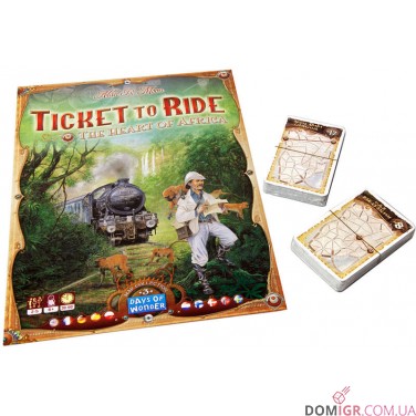 Ticket to Ride Map Collection 3: The Heart of Africa