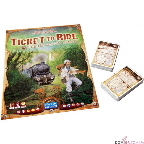 Ticket to Ride Map Collection 3: The Heart of Africa