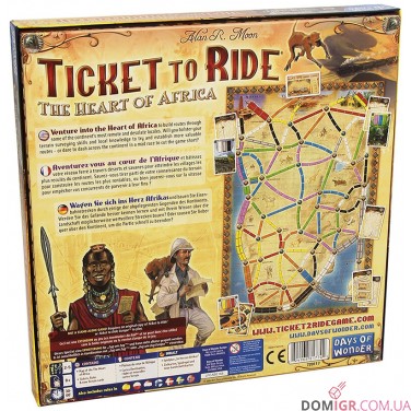Ticket to Ride Map Collection 3: The Heart of Africa