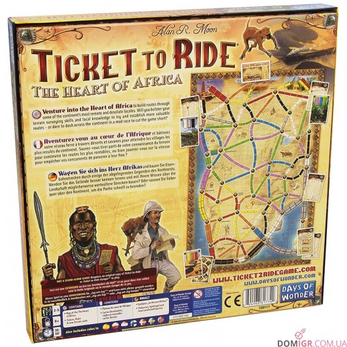 Ticket to Ride Map Collection 3: The Heart of Africa