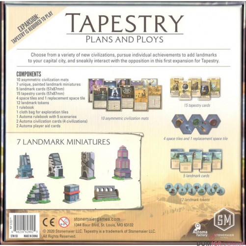 Tapestry: Plans and Ploys