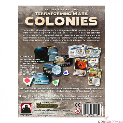 Terraforming Mars: Colonies