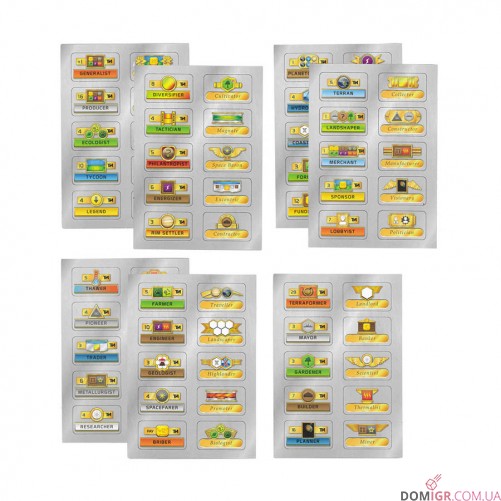 Terraforming Mars: Milestones & Awards