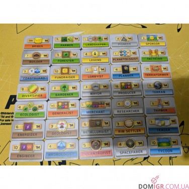 Terraforming Mars: Milestones & Awards