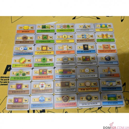 Terraforming Mars: Milestones & Awards