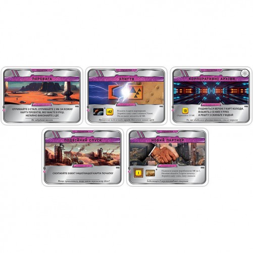 Тераформування Марса – Набір промо-карт Season 2022