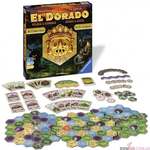 The Quest for El Dorado: Heroes & Hexes
