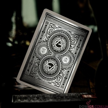 Гральні карти Theory 11 —  Artisan Silver Edition