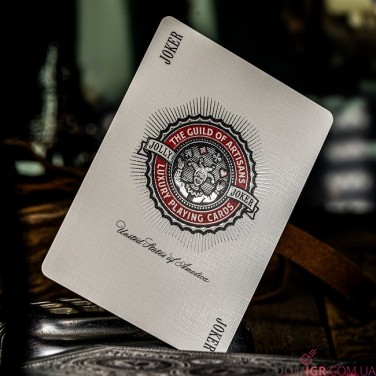 Гральні карти Theory 11 —  Artisan Silver Edition