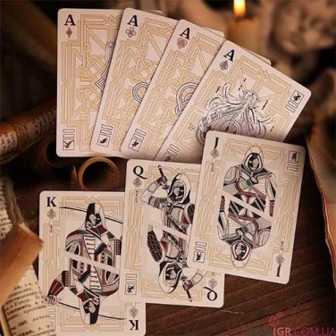 Гральні карти — Assassin's Creed Legacy: White Hidden Blade Edition