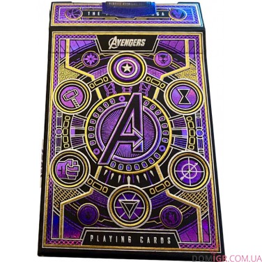 Купить Игральные карты Theory 11 — Avengers (purple) Игральные карты Theory 11 — Avengers (purple)