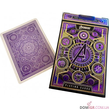 Купить Игральные карты Theory 11 — Avengers (purple) Игральные карты Theory 11 — Avengers (purple)