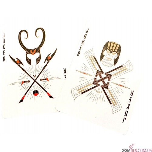 Игральные карты Theory 11 — Avengers (green)