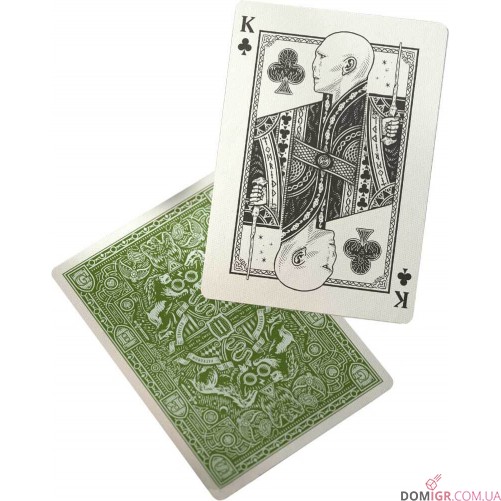 Игральные карты Theory 11 — Harry Potter deck: Green (Slytherin)