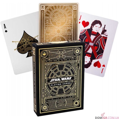 Игральные карты Theory 11 — Star Wars Playing Cards: Gold Foil Special Edition