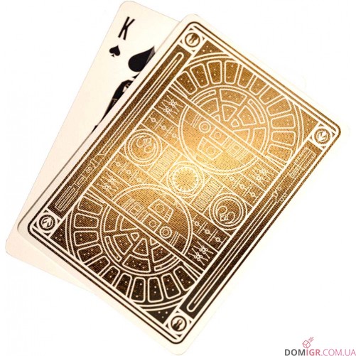 Игральные карты Theory 11 — Star Wars Playing Cards: Gold Foil Special Edition