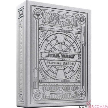 Игральные карты Theory 11 — Star Wars Silver: Light Side