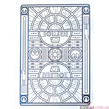 Игральные карты Theory 11 — Star Wars Silver: Light Side