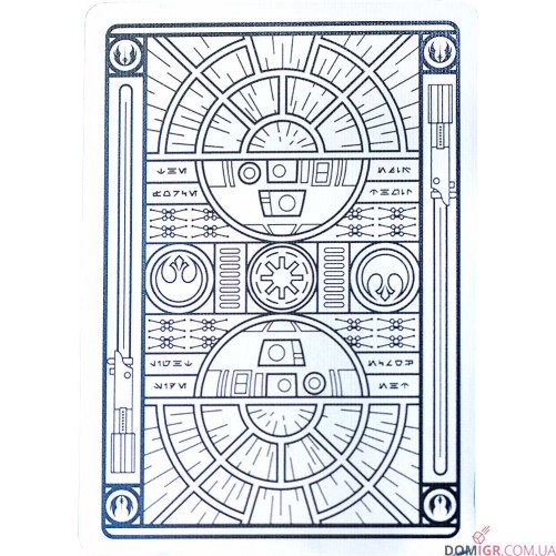 Игральные карты Theory 11 — Star Wars Silver: Light Side