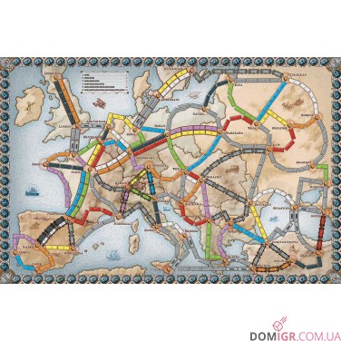 Купить Билет на поезд: Европа Билет на поезд: Европа