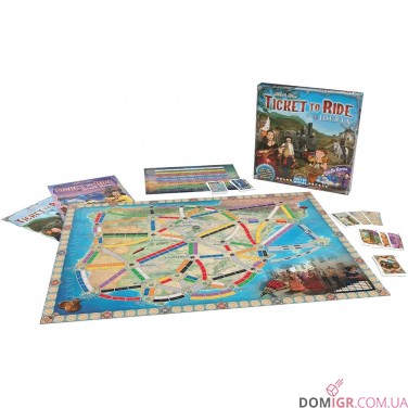 Ticket to Ride Map Collection 8: Iberia & South Korea