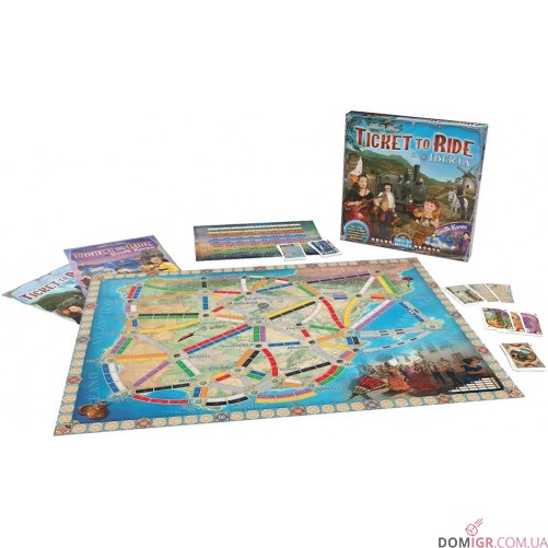 Ticket to Ride Map Collection 8: Iberia & South Korea