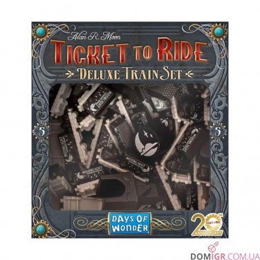 Ticket to Ride: 20th Anniversary Deluxe Black Train Set