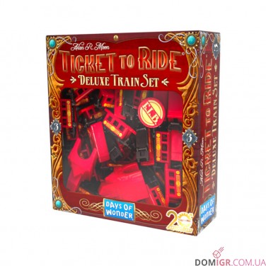 Ticket to Ride: 20th Anniversary Deluxe Red Train Set